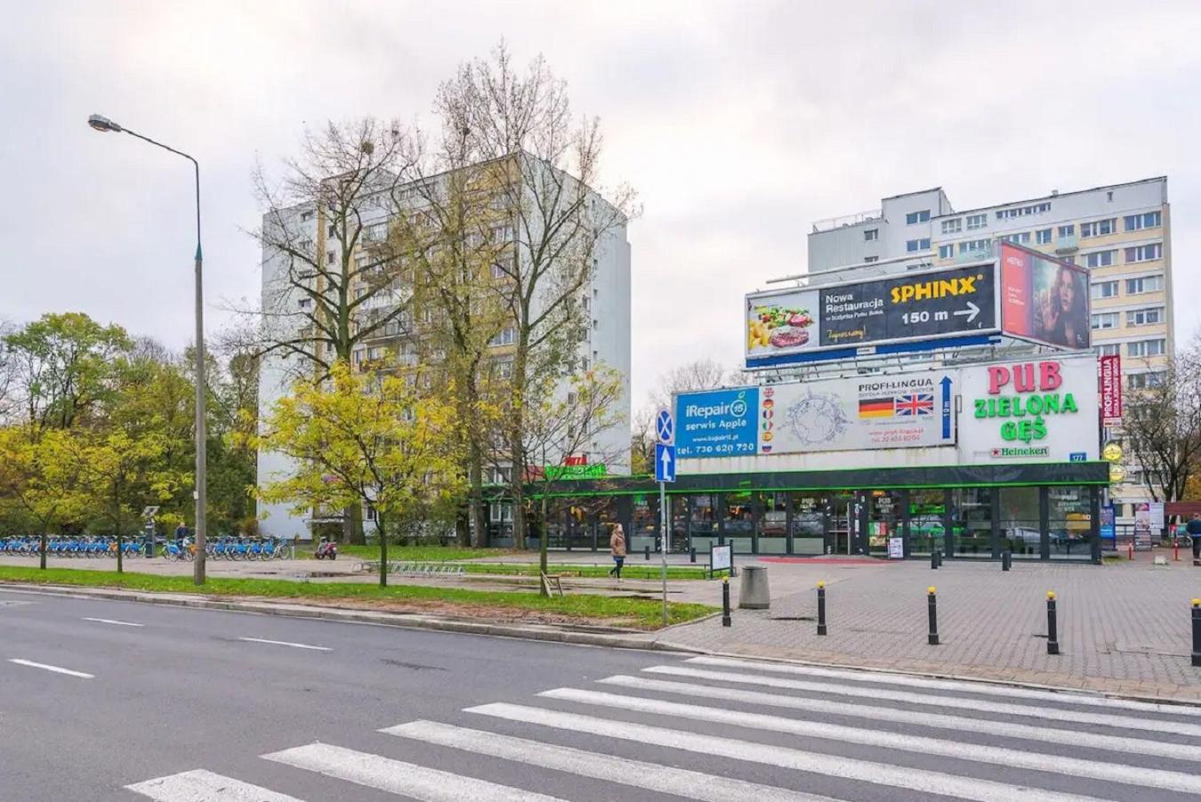 Studio Bruna Metro Pole Mokotowskie By Noclegi Renters Varsovia Exterior foto